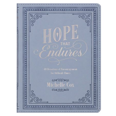 Find Hope Blue Faux Leather Devotional