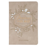 Precious in His Sight Taupe Faux Leather Gift Book - KI Gifts Christian Supplies