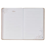 Precious in His Sight Taupe Faux Leather Gift Book