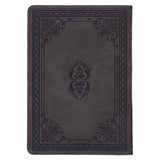 52 Names of God in Hebrew Every Christian Should Know Stone-Gray Faux Leather Gift Book