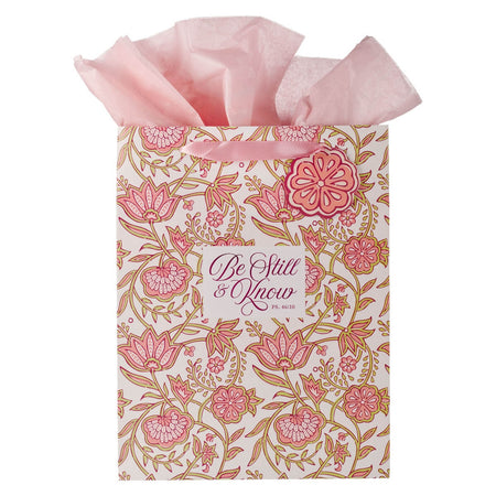 Be Still & Know Medium Gift Bag – Psalm 46:10
