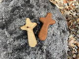 Handcrafted Crosses - Natural colour