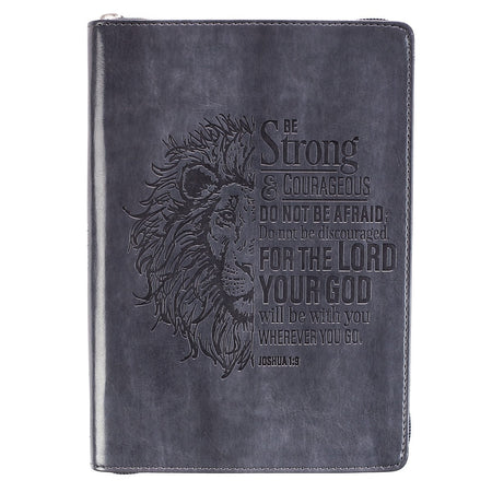 Daily Light for Men Devotional - Faux Leather Blue