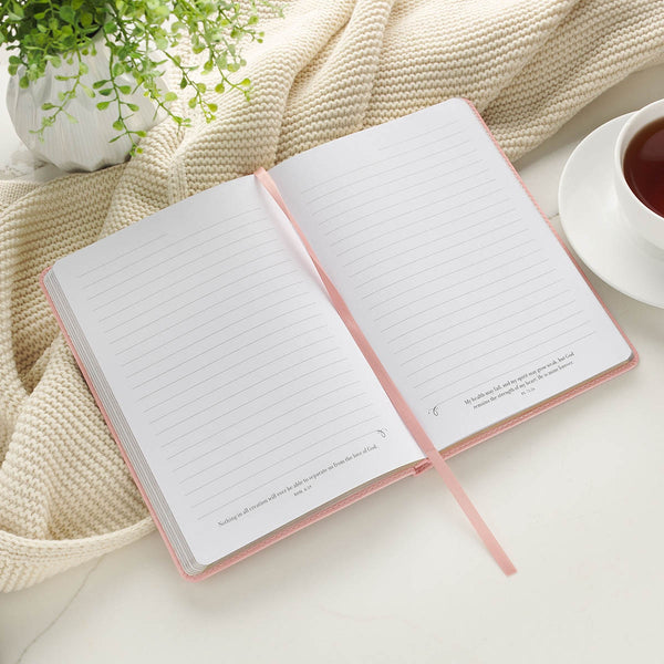 Amazing Grace Pink Floral Slimline Journal