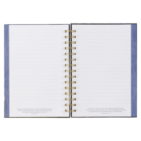 Strong in the Lord New Dawn Large Wirebound Journal - Ephesians 6:10