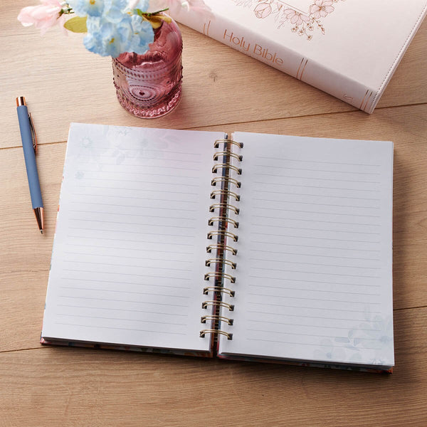 Teachers Plant Seeds Coral Garden Spiral Journal