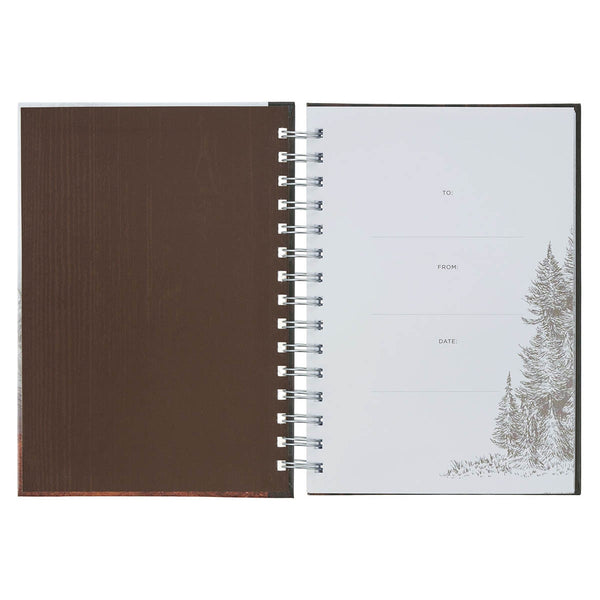 Stand Firm in the Faith Redwood Spiral Journal - 1 Corinthians 16:13