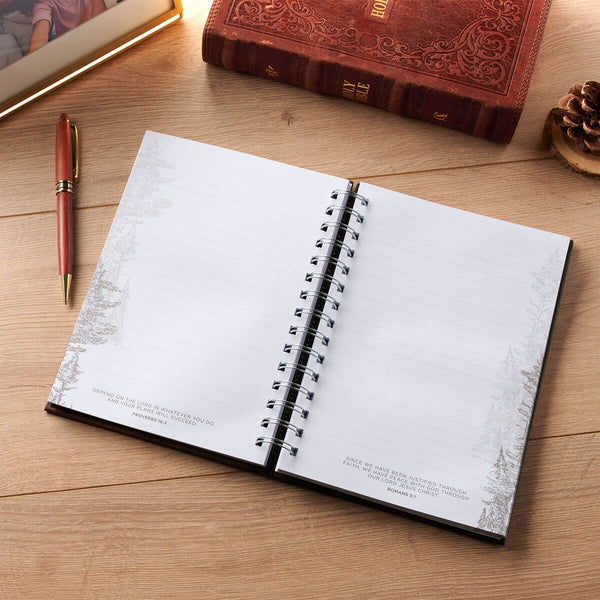 Stand Firm in the Faith Redwood Spiral Journal - 1 Corinthians 16:13