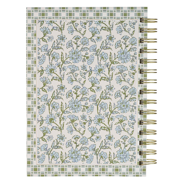 Strength Dignity Blue Cottage Spiral Journal Prov 31:25