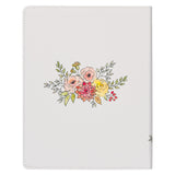 Pearlized White Faux Leather KJV My Creative Bible