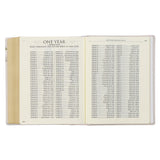 Feather Gray Floral Faux Leather Hardcover King James Version Note-taking Bible