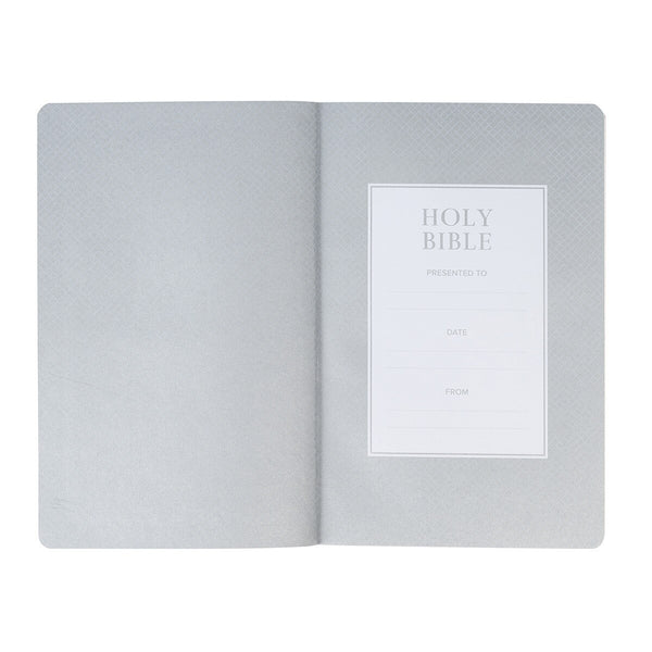 Black Faux Leather King James Version Gift Bible