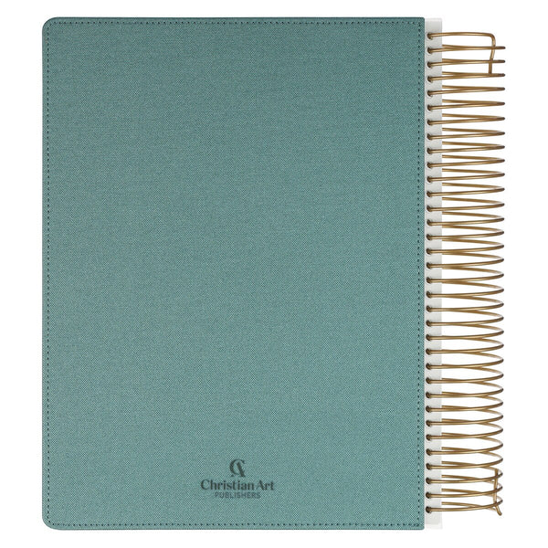 Teal Faux Leather Hardcover My Creative Bible Illustrators Edition