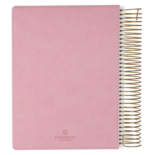 Pink Faux Leather Hardcover My Creative Bible Illustrators Edition