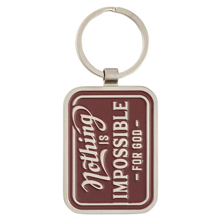 Keyring in Gift Tin - The World's Best Dad Joshua 1:9