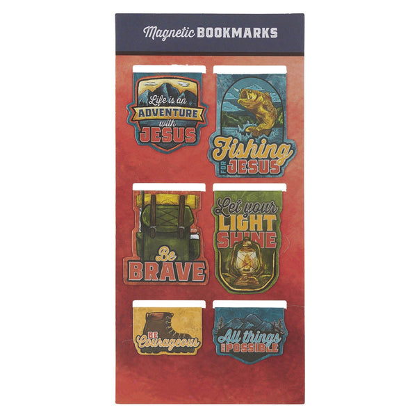 Adventure with Jesus Magnetic Bookmark Set - Psalm 16:11 - KI Gifts Christian Supplies