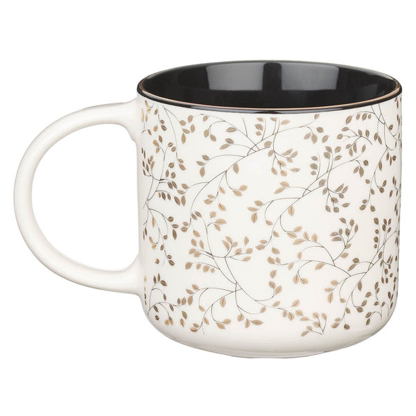 Prayer Changes Things Gold Leaf Ceramic Coffee Mug