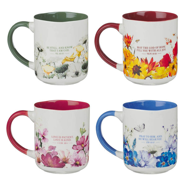 Anchored in Christ Ceramic Mug Set