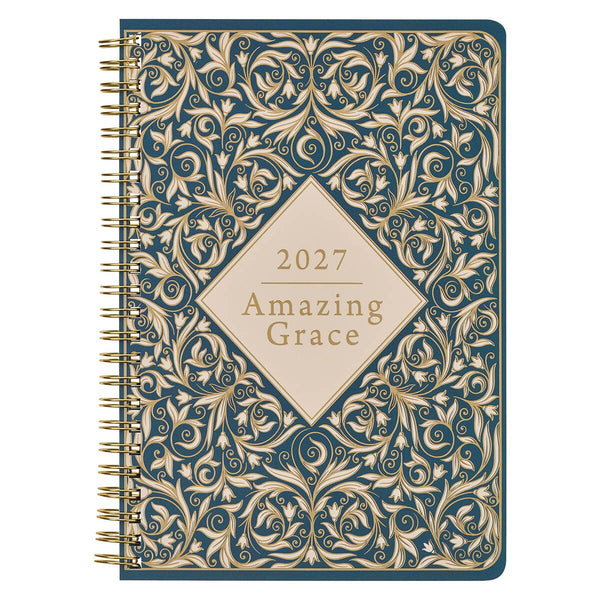 2027 Amazing Grace Spiral Weekly Planner
