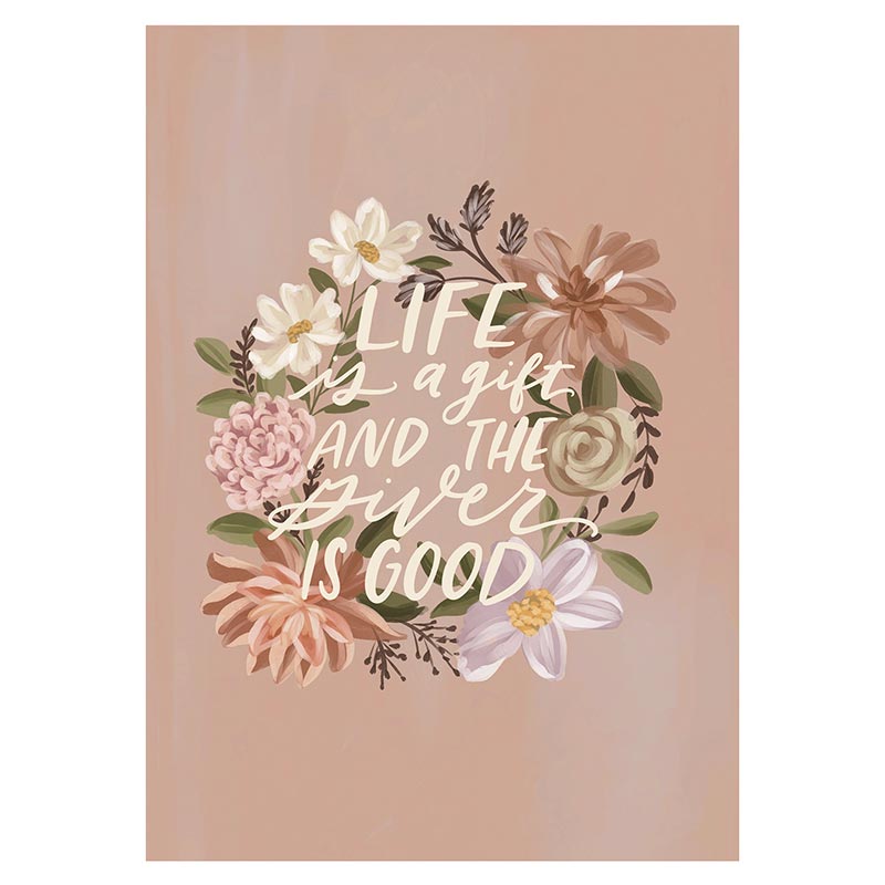 Love all Large Poster - Life Is a Gift