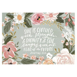 Loveall Large Poster - Strength and Dignity