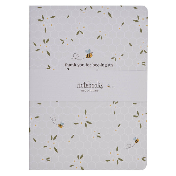 Amazing Teacher Blossom and Bees Notebook Set - KI Gifts Christian Supplies