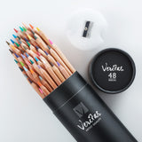 Veritas Coloring Pencils in Cylinder - Set of 48
