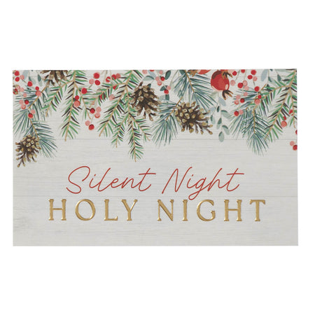 Joy to the World MDF Christmas Ornament