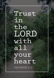Pass it on - Trust in the Lord with all your heart