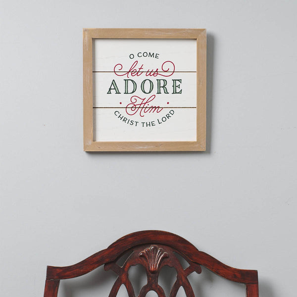Adore Him Wall Art