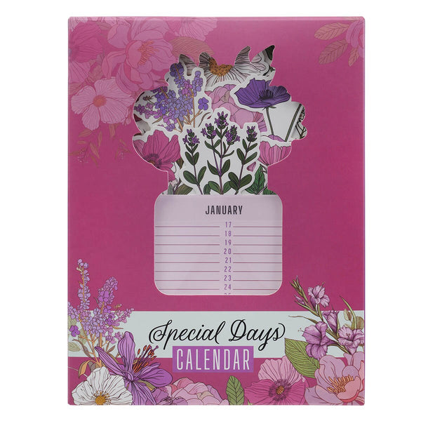 Bloom in His Grace Special Days Calendar - 2 Corinthians 12:9