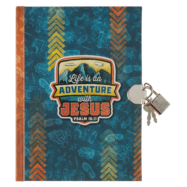 Adventure with Jesus Glow In The Dark Secret Diary - Psalm 16:11 - KI Gifts Christian Supplies