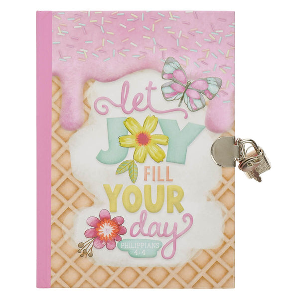 Let Joy Fill Your Day Secret Diary - Philippians 4:4