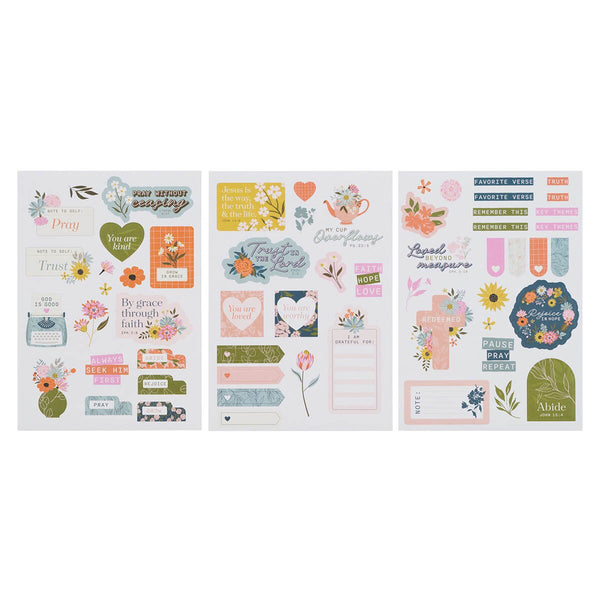 Grow in Grace Bible Journaling Stickers