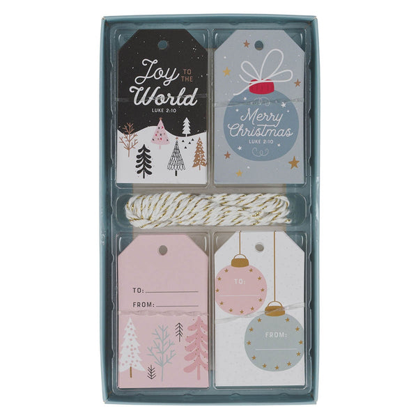 Joy to the World Christmas Gift Tag Set - KI Gifts Christian Supplies