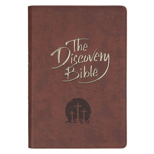 Brown Faux Leather Discovery Bible