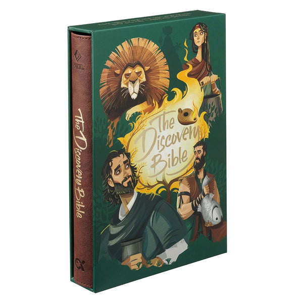 Brown Faux Leather Discovery Bible
