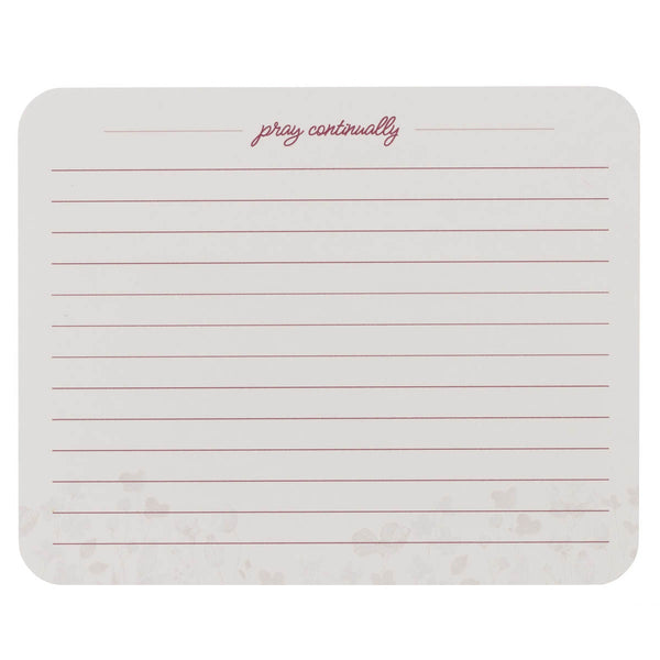 Love the Lord Purple Wildflower Prayer Cards in Tin - Matthew 22:37