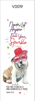 Verse mark -Never Let anyone dull your sparkle ( ORDER IN 6'S )