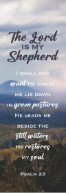 Verse mark - The Lord is my Shepherd ( ORDER IN 6'S )