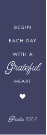 Verse mark - Grateful ( ORDER IN 6'S )