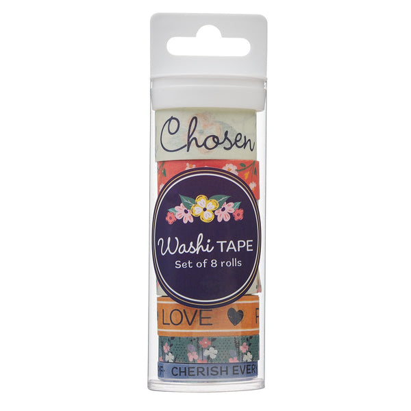 Chosen and Cherished Washi Tape Set - KI Gifts Christian Supplies