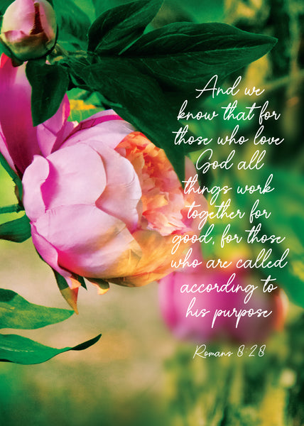 Large Poster - All things work together for good