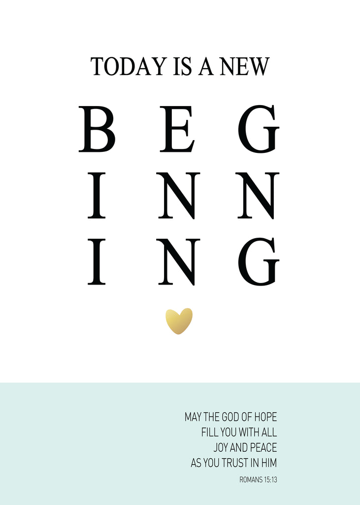 Pass It On - Beginning - Romans 15:13