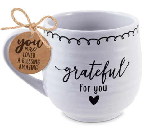 Artisan Doodles Mug- 'Grateful for you'