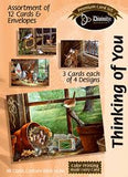 Thinking Of You - Barn Windows (12 Boxed Cards)