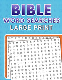 Bible Word Searches, Large Print - KI Gifts Christian Supplies