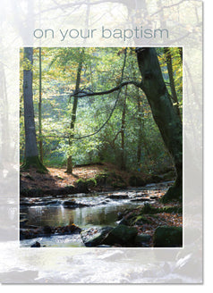 Baptism - Woodland Stream (order in 6)