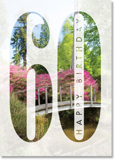 Happy Birthday : Azalea bridge 60th (order in 6)