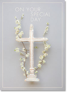 Special Day : Cross with blossom